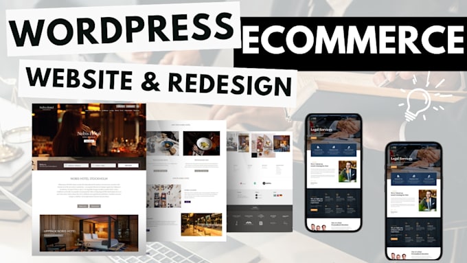 do wordpress website development, wordpress landing page, seo optimization