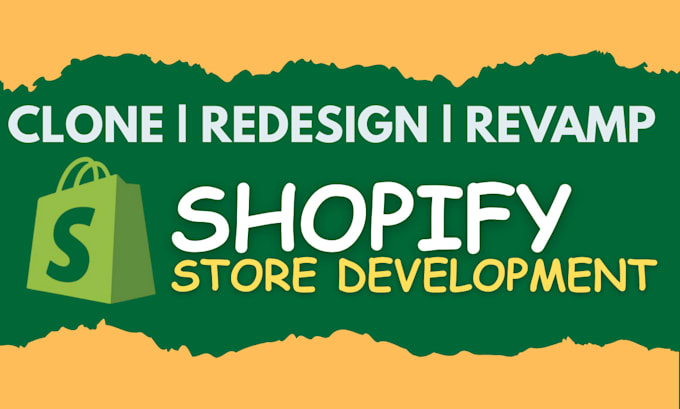 replicate shopify store clone,copy,duplicate,design and redesign
