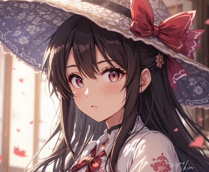 draw your character in anime style