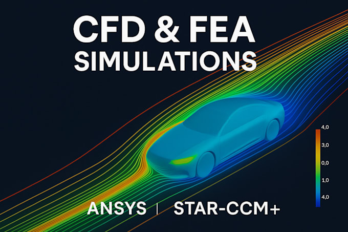 do cfd and fea projects using ansys, comsol and starccm