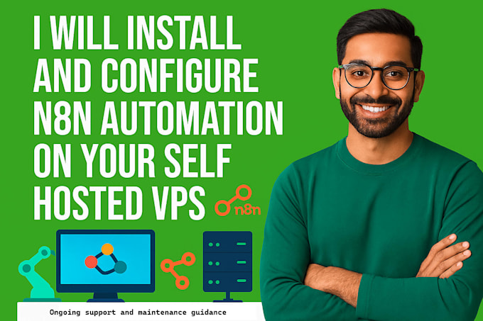install and configure n8n automation on your self hosted vps