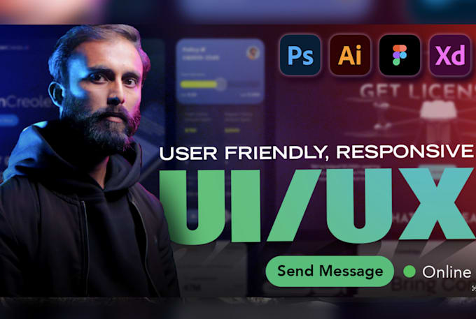 Design modern ui ux for website and mobile app by Greyworks | Fiverr