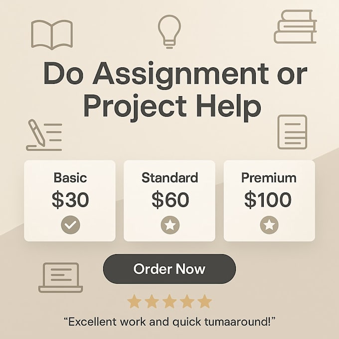 do assignment or project help