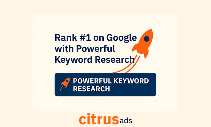 do advanced SEO keyword research and competitor strategy