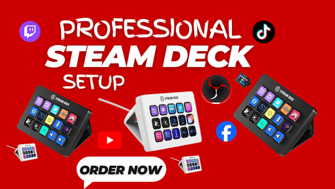 setup and customize stream deck and loupedeck for obs, twitch and youtube