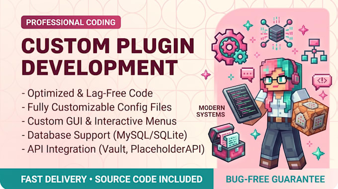 make custom minecraft plugin for your server