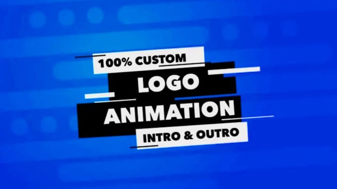 create custom animated intro outro for your streaming