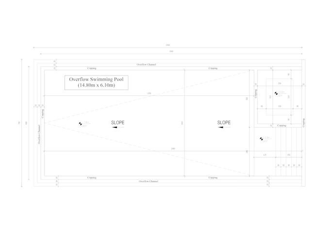 do 3d landscape and complete swimming pool drawings