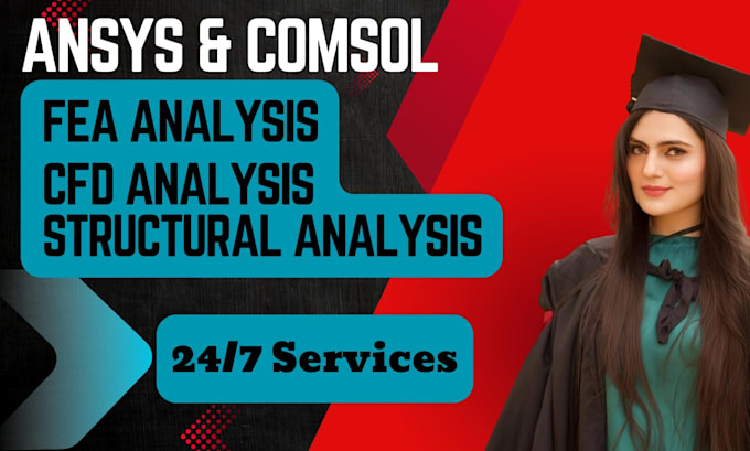 do cfd, fea and thermal analysis using ansys and abaqus