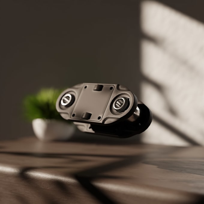 create hard surface models with clean topology and textures