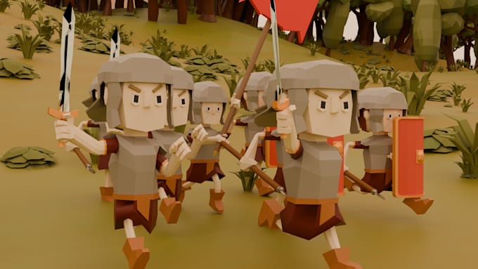 create game ready 3d models for unity, unreal engine and video games