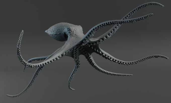 create 3d character model for printing