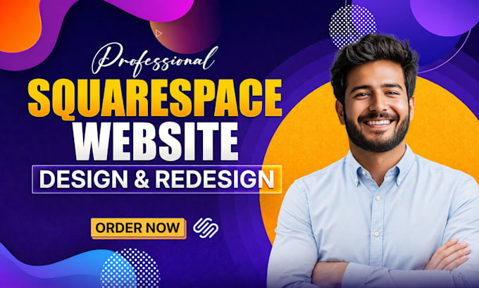 build squarespace website, design or redesign squarespace website, landing page