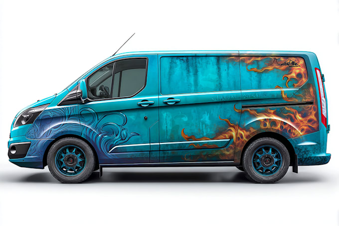 do racing car wrap design, car wrap ,van wrap ,vehicle