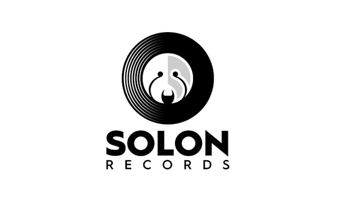 design unique sophisticated music label logo