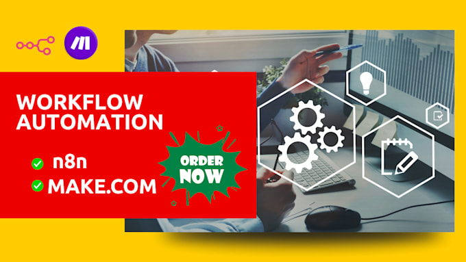 build automation workflows with n8n and make com