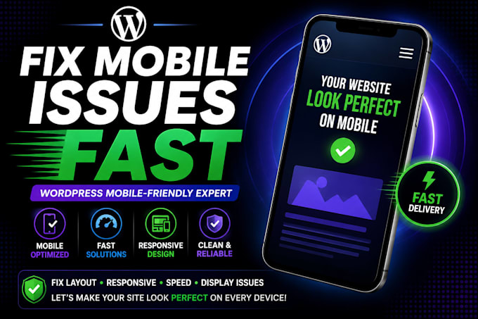 fix wordpress mobile responsive issues