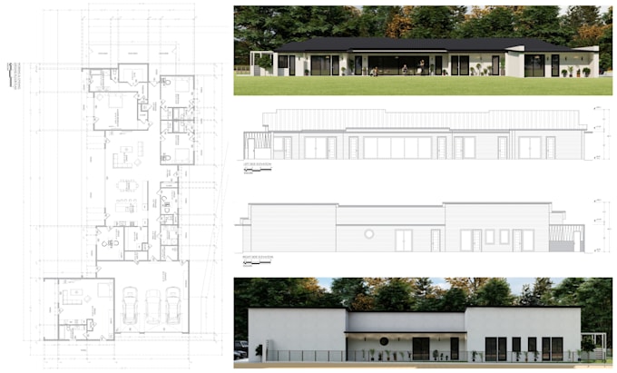 be your architect for floor plans, house permit drawings, blueprints in autocad