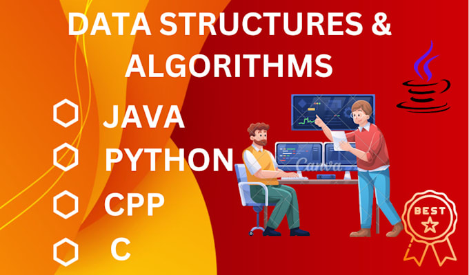 do java, python, c, cpp, csharp data structures and algorithms projects