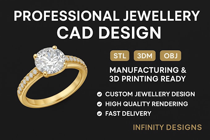 custom jewelry design and 3d jewelry models