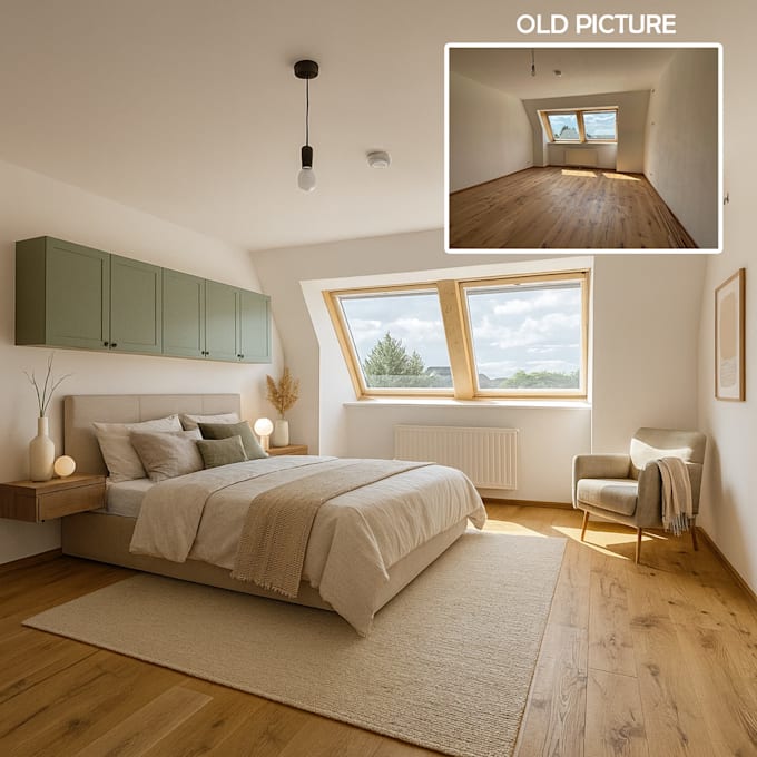 virtually stage your empty rooms into your dream homes