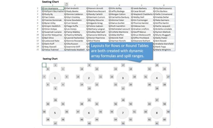 create a seating map chart of any venue