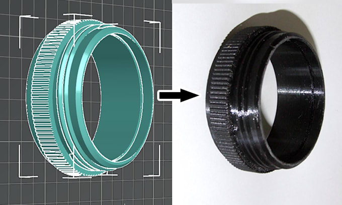 3d print and ship your custom mechanical part
