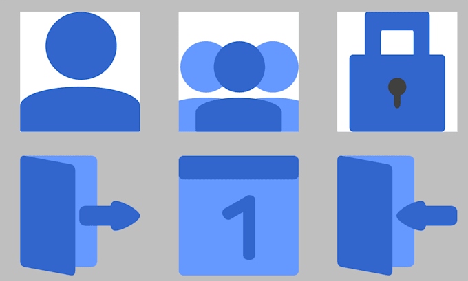 design a flat icon package for website, app or ecommerce