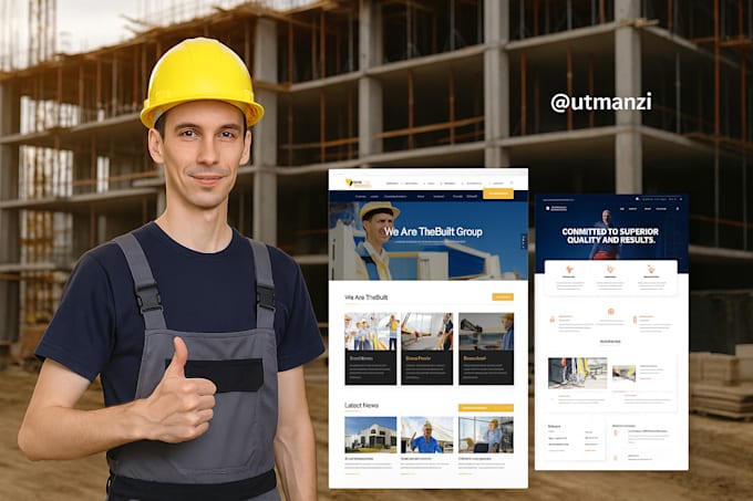 create a responsive architectural website for your business