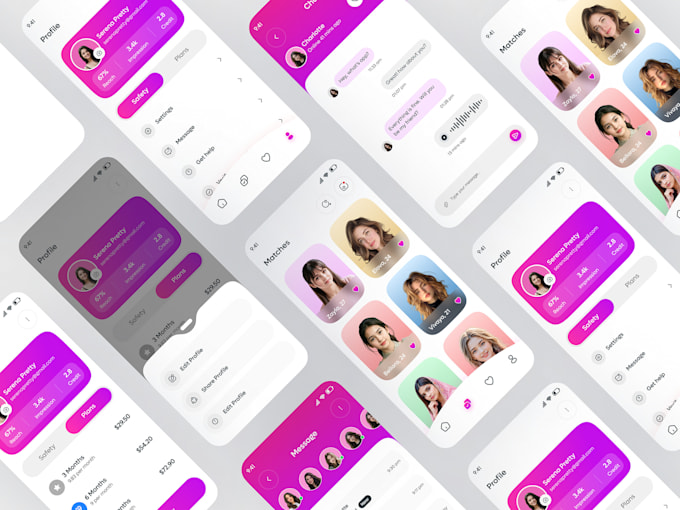 develop a dating app, social media app, vlogging app, video chat app