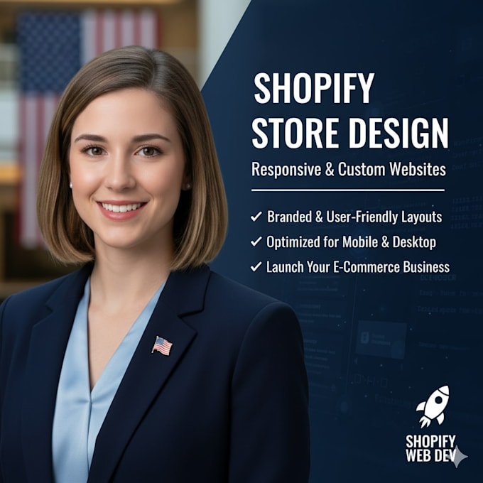 do responsive shopify store design or shopify website design