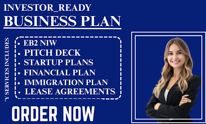 do an advanced feasibility study and give you a business plan