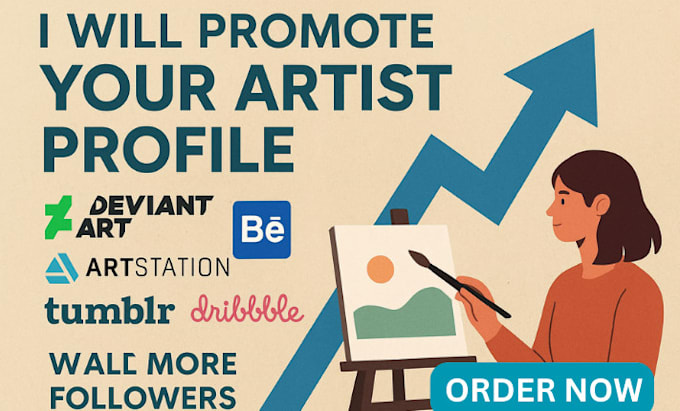 Deviantart Promotion Do deviantart promotion, behance, dribble and artstation profiles for ...