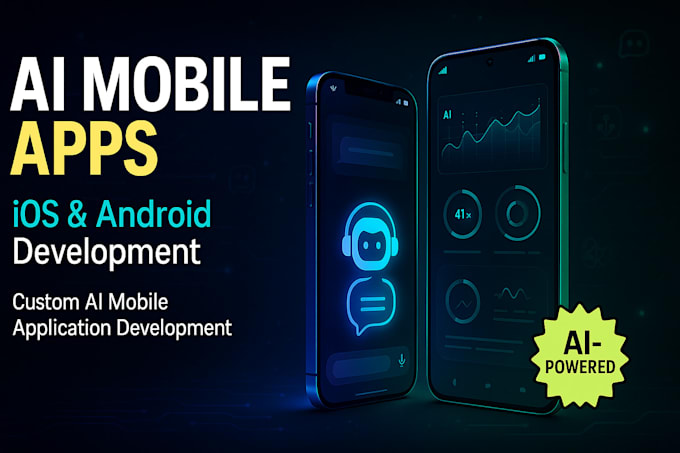 Build ai mobile app development custom ai applications for ios, android ...