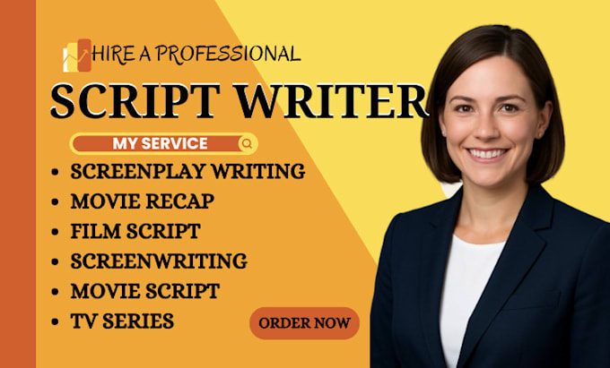 write movie script book screen writing screenplay film script movie recap