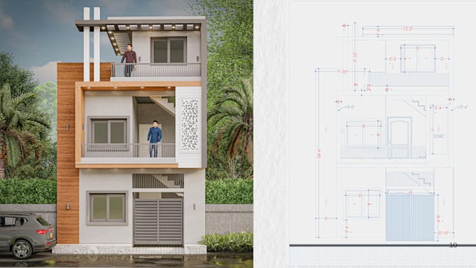 create bim model with architecture, structure  boq in revit