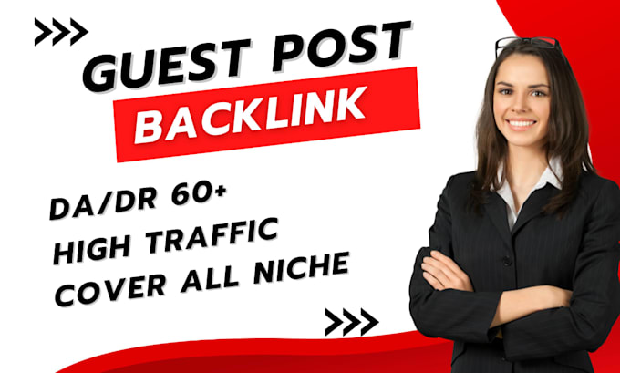 do guest post, link insertion on high traffic blog with premium backlink