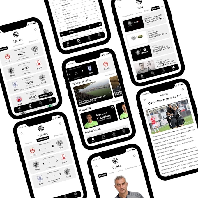 design professional UI UX mobile app mockups