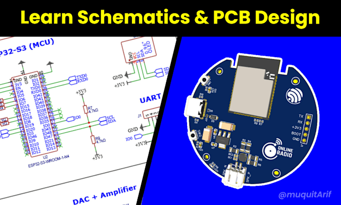 help you learn schematics design and pcb designing