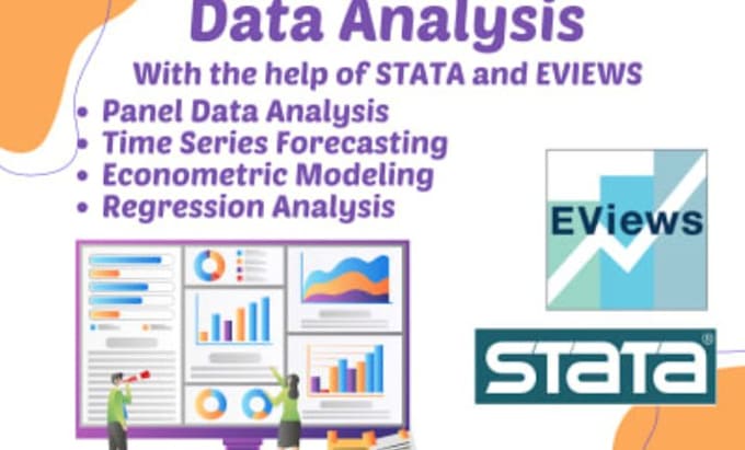 do econometric analysis using stata, spss, r studio, eviews, and or python