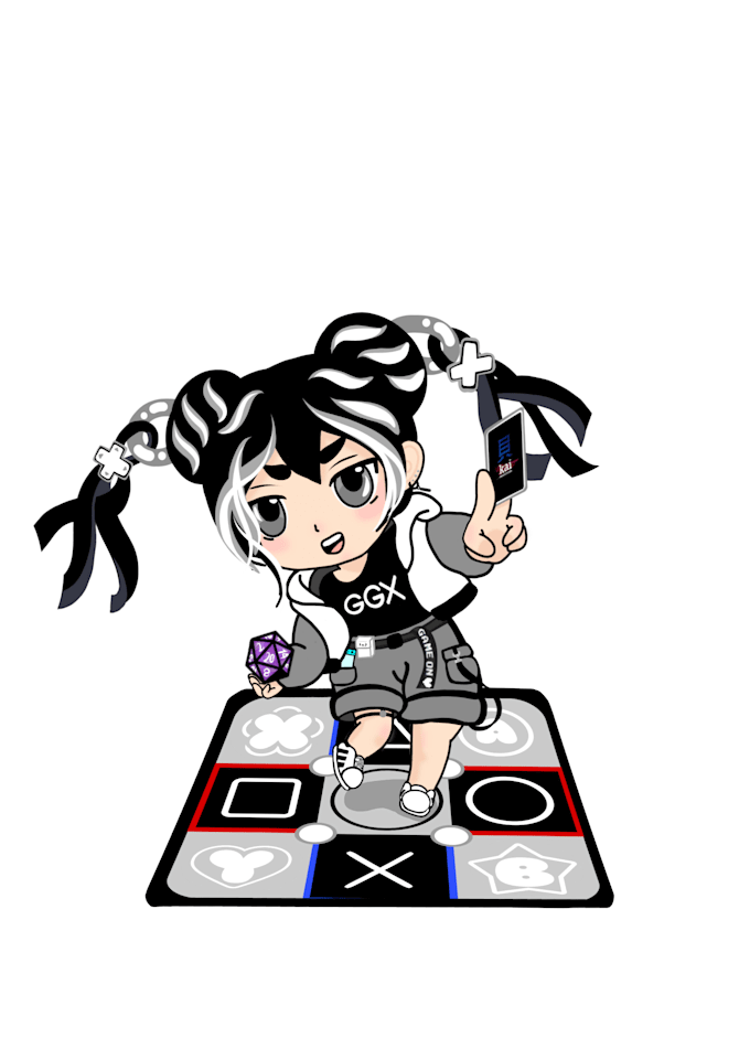 design a cute chibi character for you