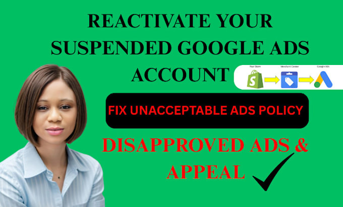 fix google ads suspension unacceptable business practice circumventing policy