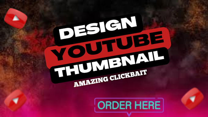 Design attractive clickbait youtube thumbnail by Johny_jay_ | Fiverr