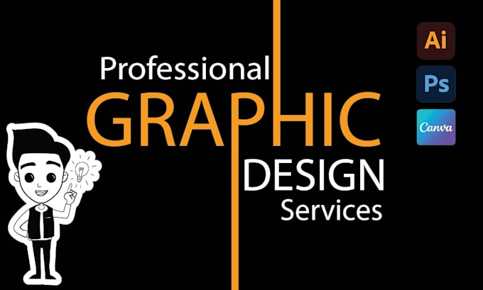 do any graphic design task in adobe illustrator and adobe photoshop