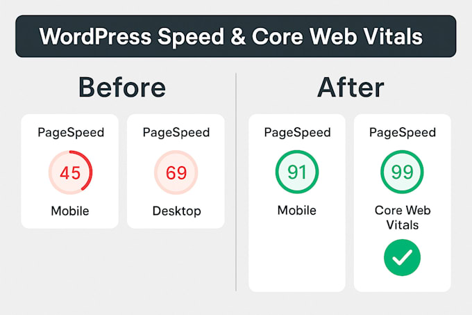 speed up your wordpress site and boost core web vitals