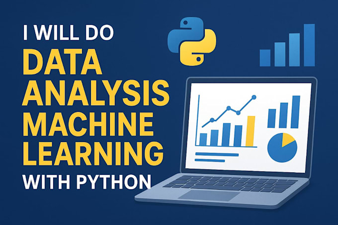 analyze and visualize your data using python, pandas, numpy