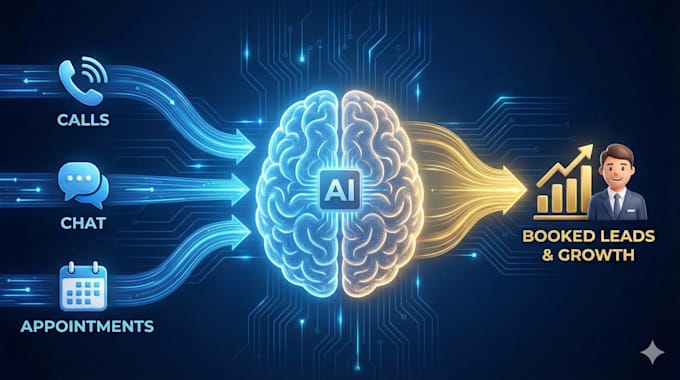 build a smart ai receptionist for calls, chat, and appointments