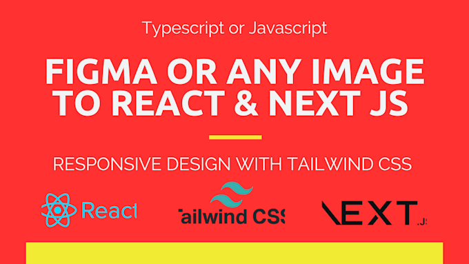 convert figma or image to  nextjs or nuxtjs with responsive