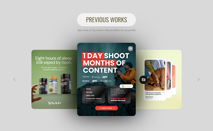 design meta ad creatives for facebook