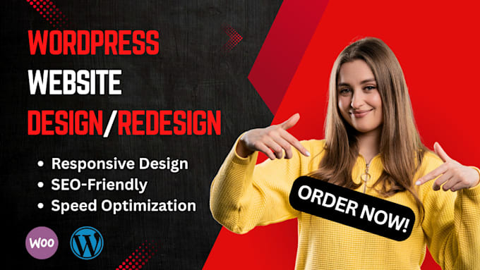 create a custom wordpress website with responsive design